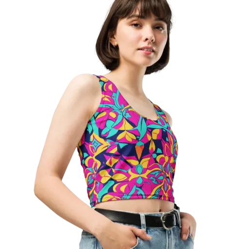 Magentaverse on a Crop Top
