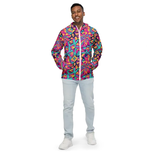 Magentaverse on a Men's Windbreaker