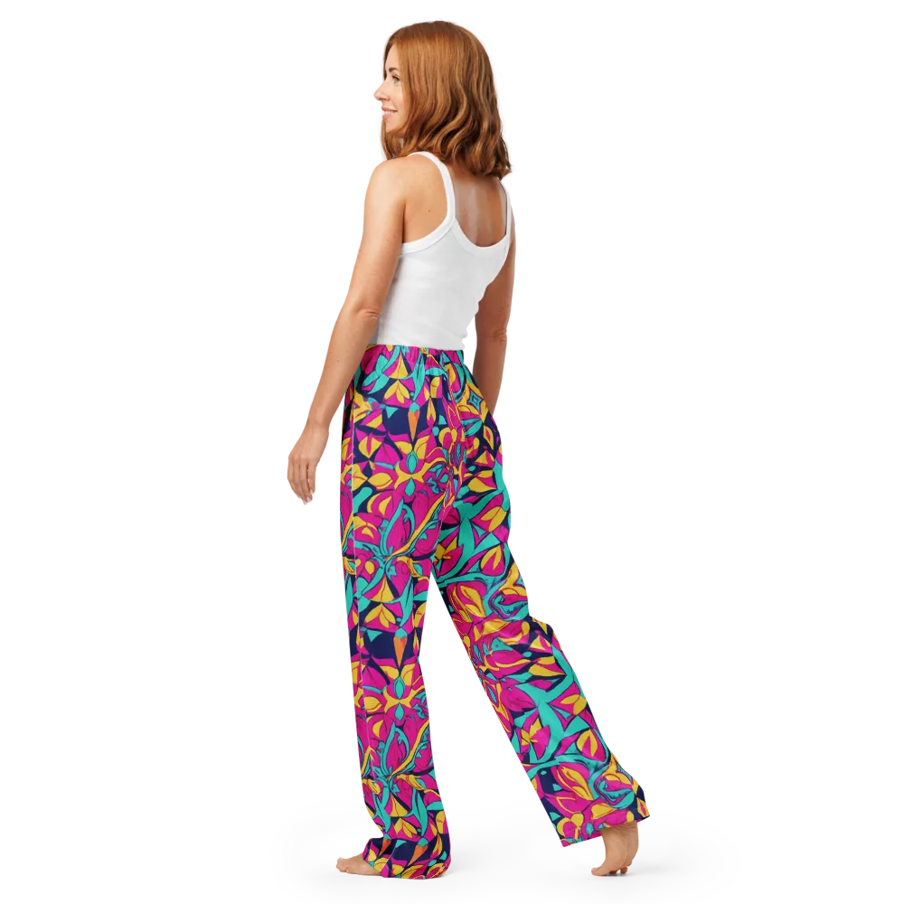 Magentaverse on Women's Pajama Pants — Back