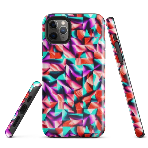 Electric Petalwork on a Tough Case for iPhone®
