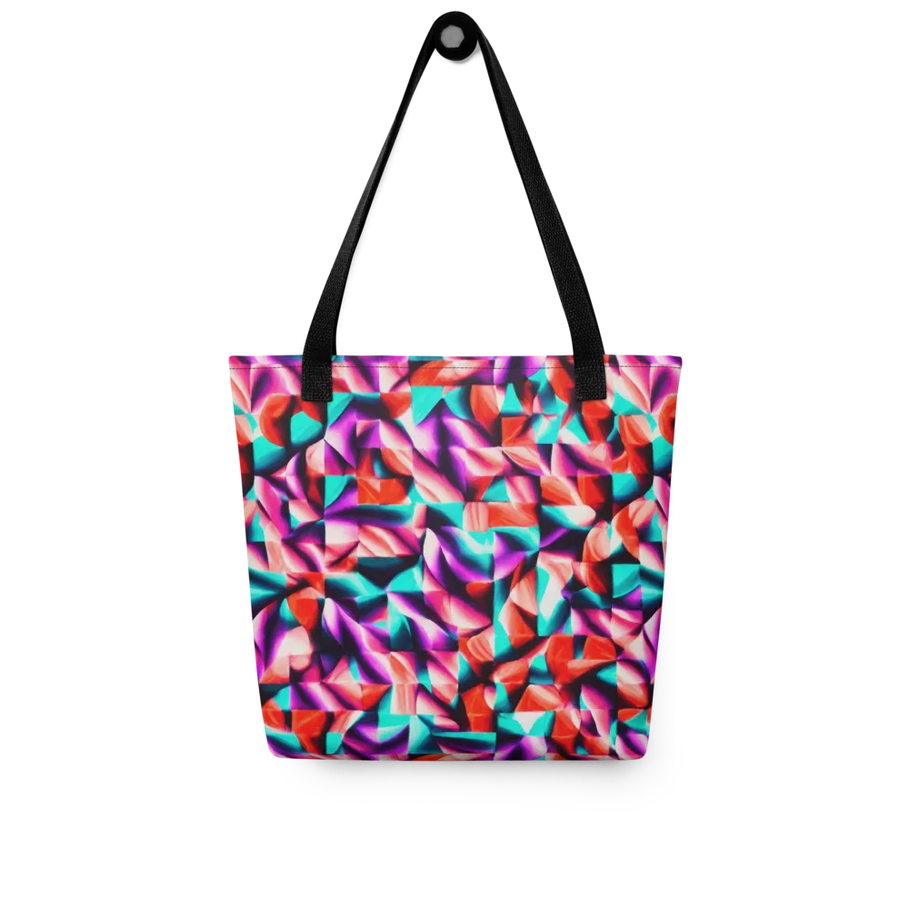 Electric Petalwork on Tote Bag — Front