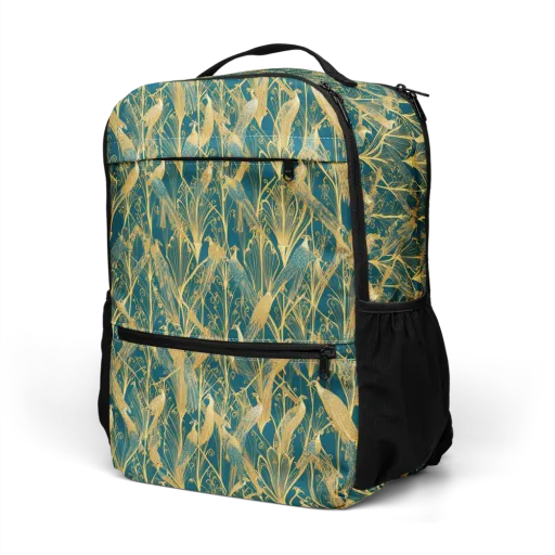Gilded Aviary on a Utility Backpack