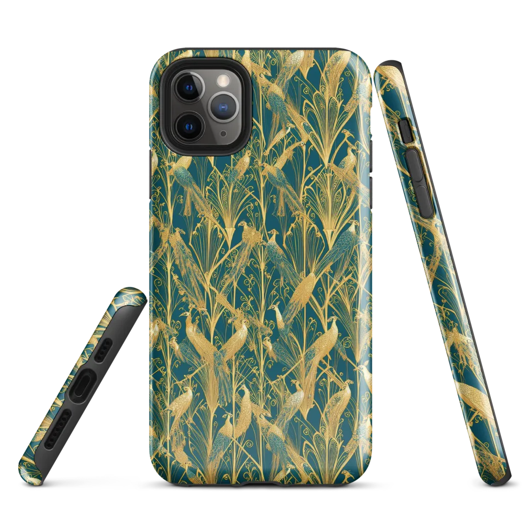Gilded Aviary on Tough Case for iPhone® — Front