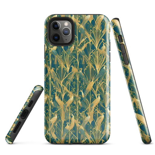Gilded Aviary on a Tough Case for iPhone®