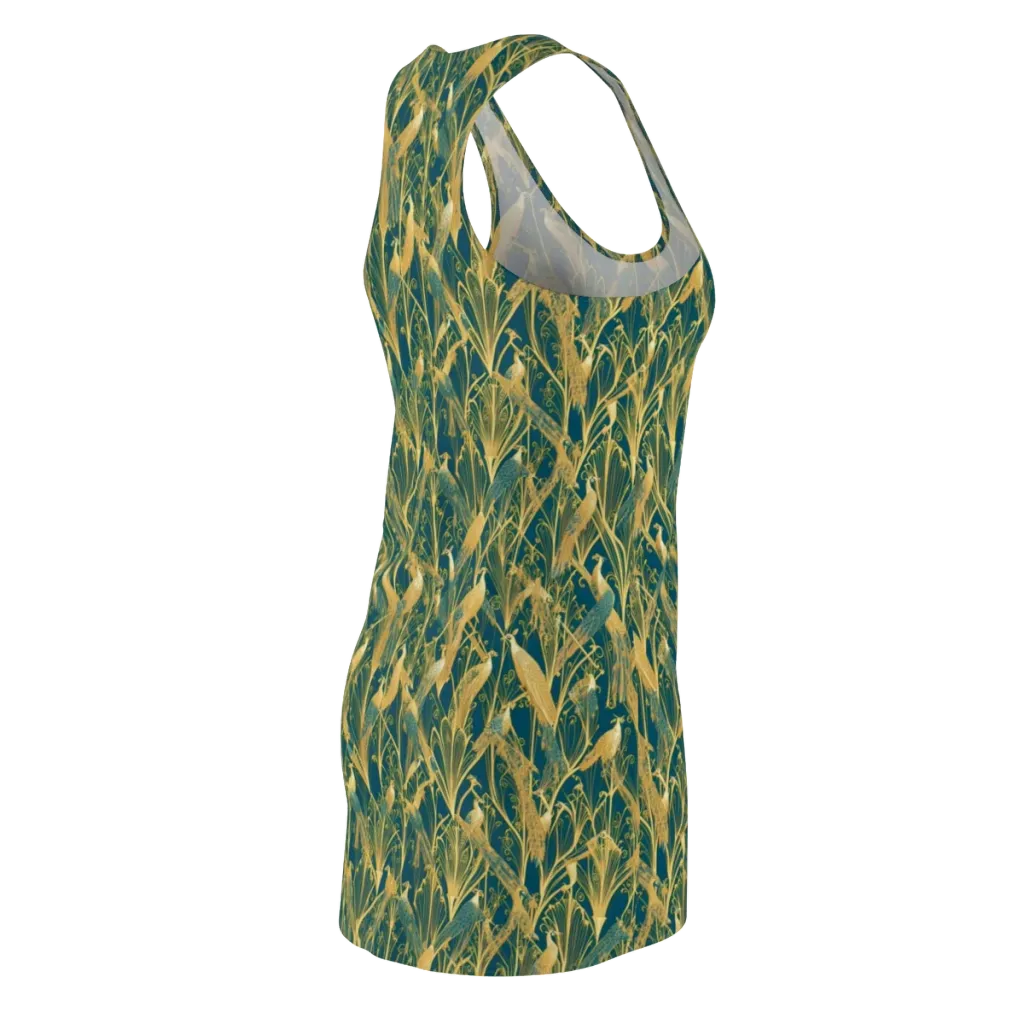 Gilded Aviary on Racerback Dress — Back Side