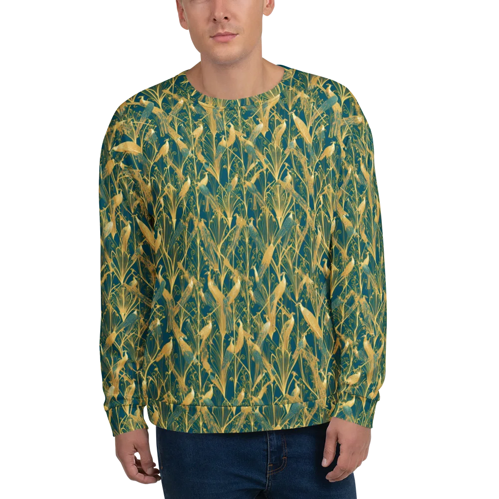 Gilded Aviary on Sweatshirt — Front