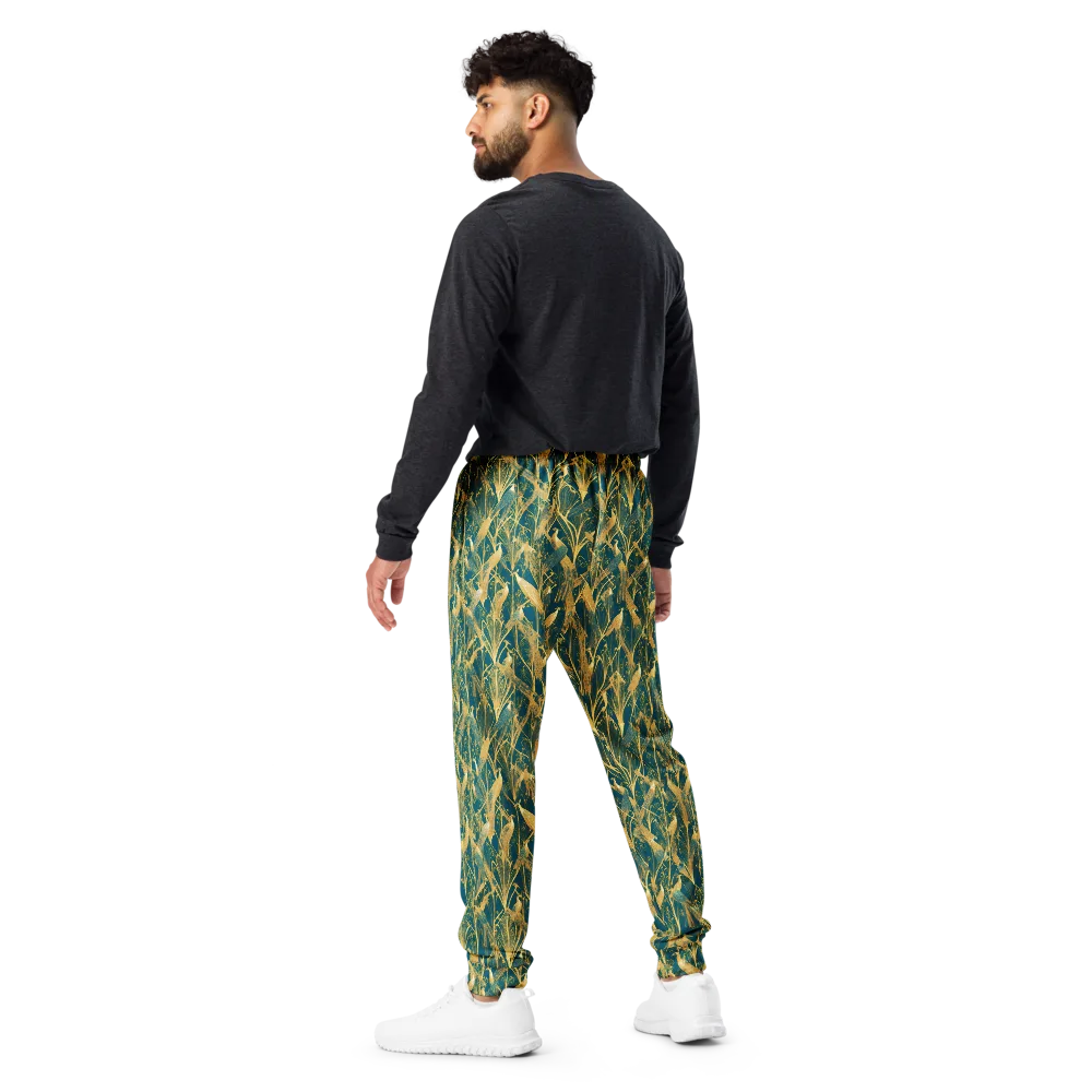 Gilded Aviary on Men's Joggers — Back