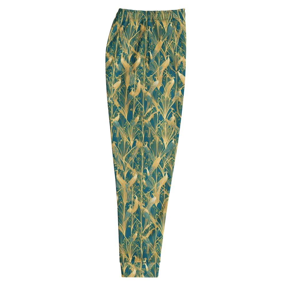 Gilded Aviary on Men's Joggers — Right