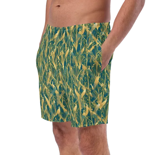 Gilded Aviary on a Swim Trunks