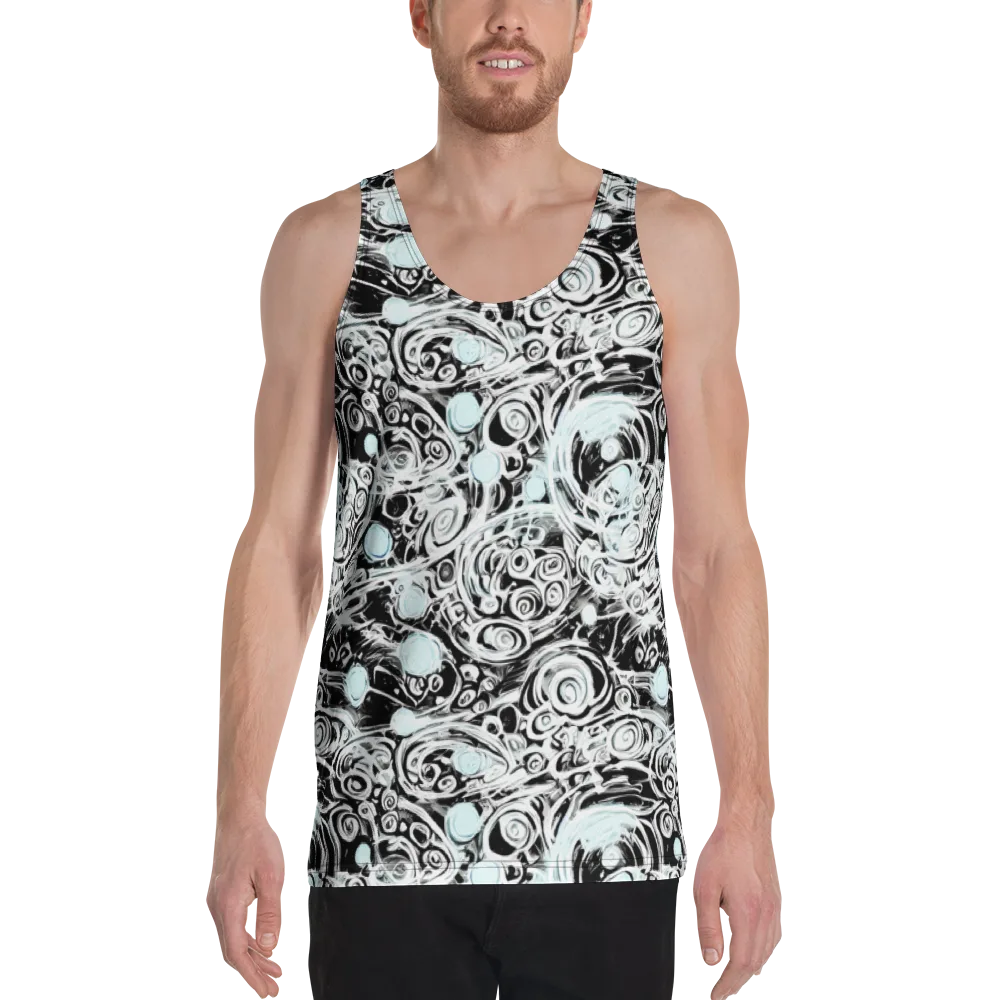 Frozen Vortex on Men's Tank Top — Front