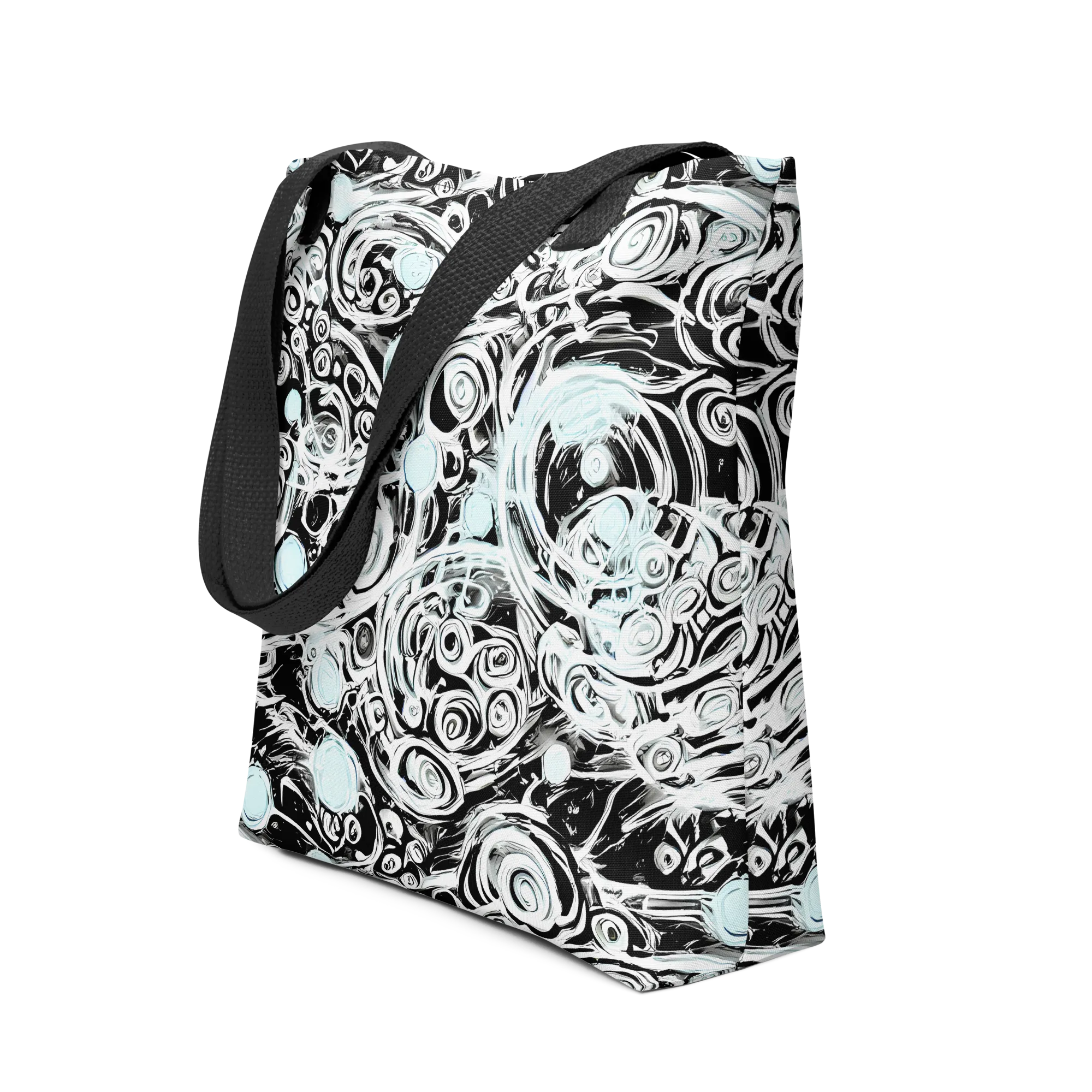 Frozen Vortex on Tote Bag — Front