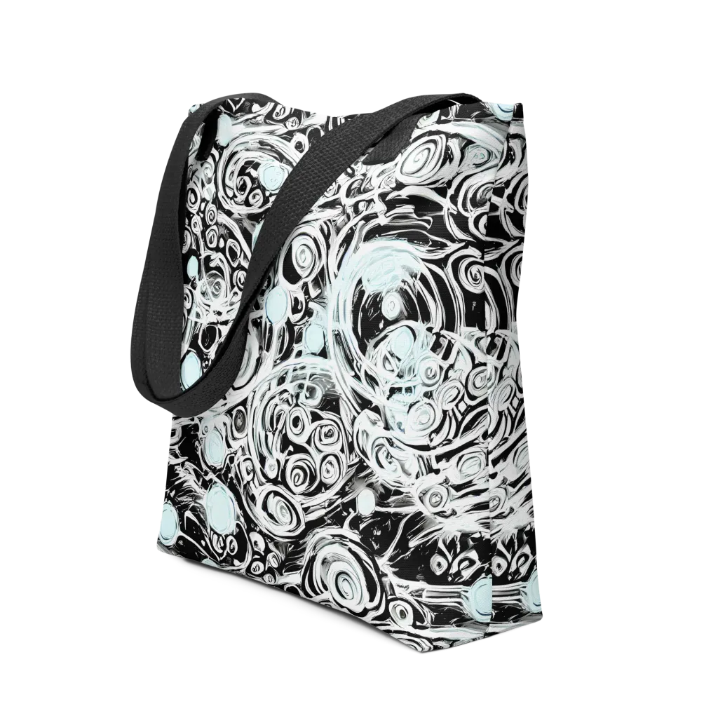 Frozen Vortex on Tote Bag — Front