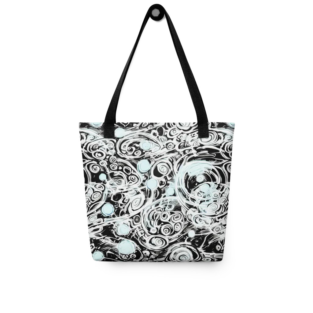 Frozen Vortex on Tote Bag — Front