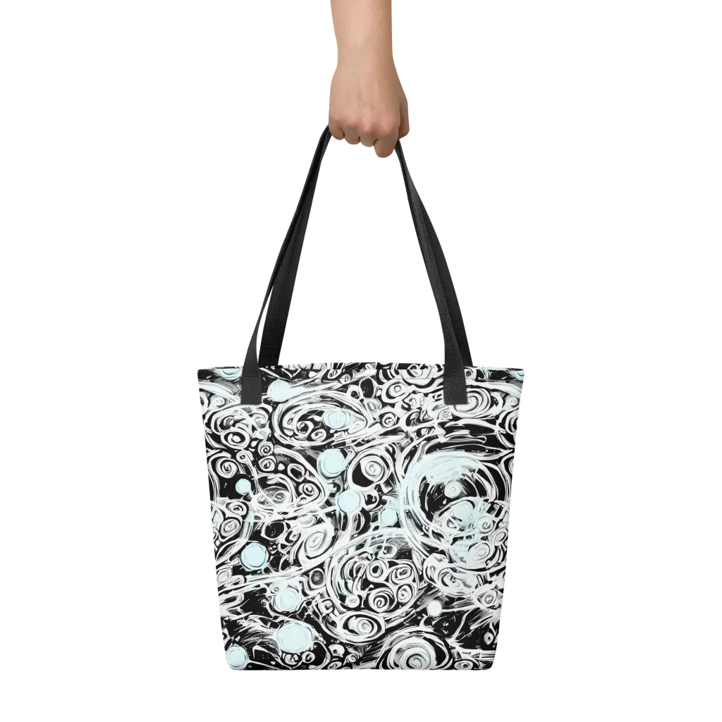 Frozen Vortex on Tote Bag — Front
