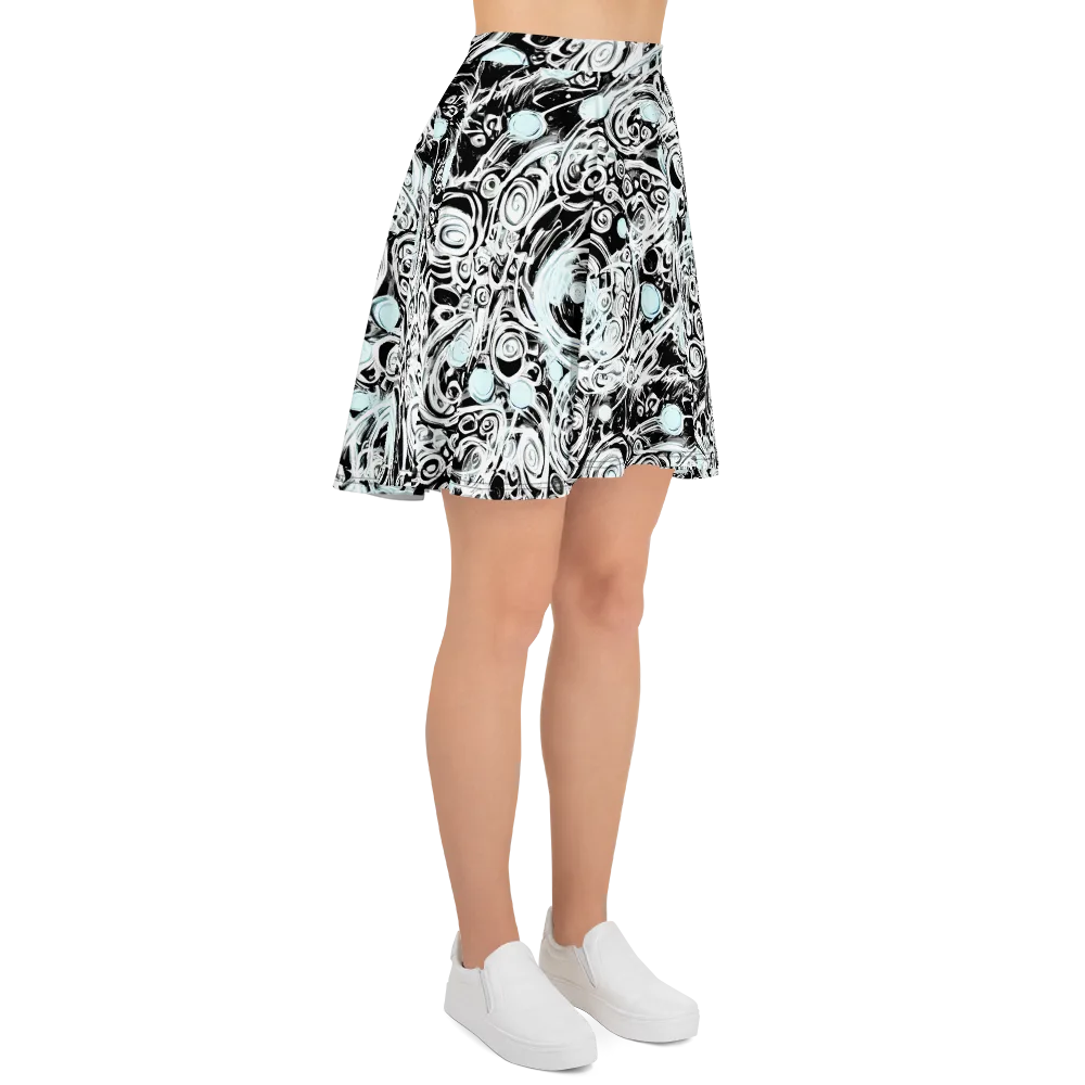 Frozen Vortex on Skater Skirt — Right
