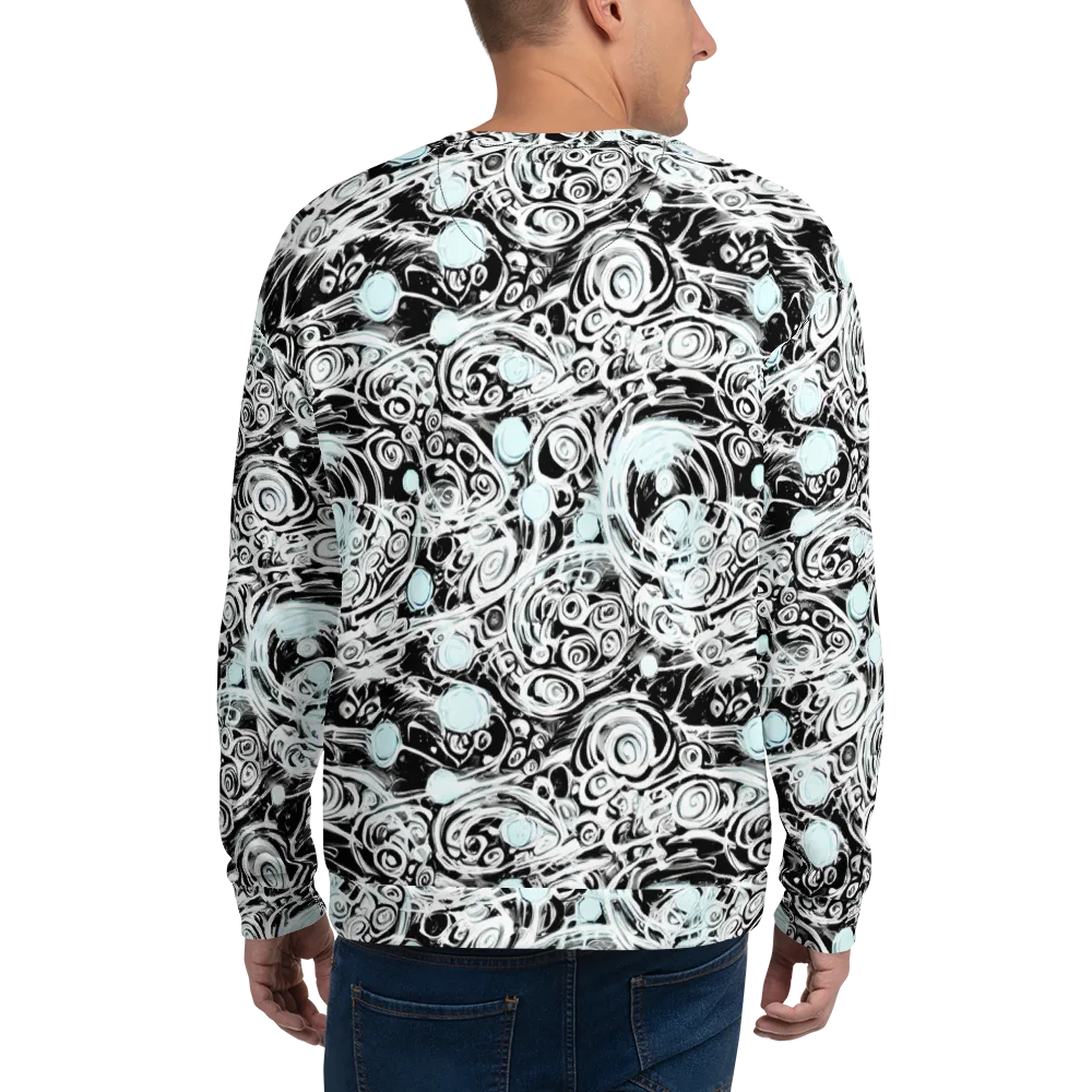 Frozen Vortex on Sweatshirt — Back