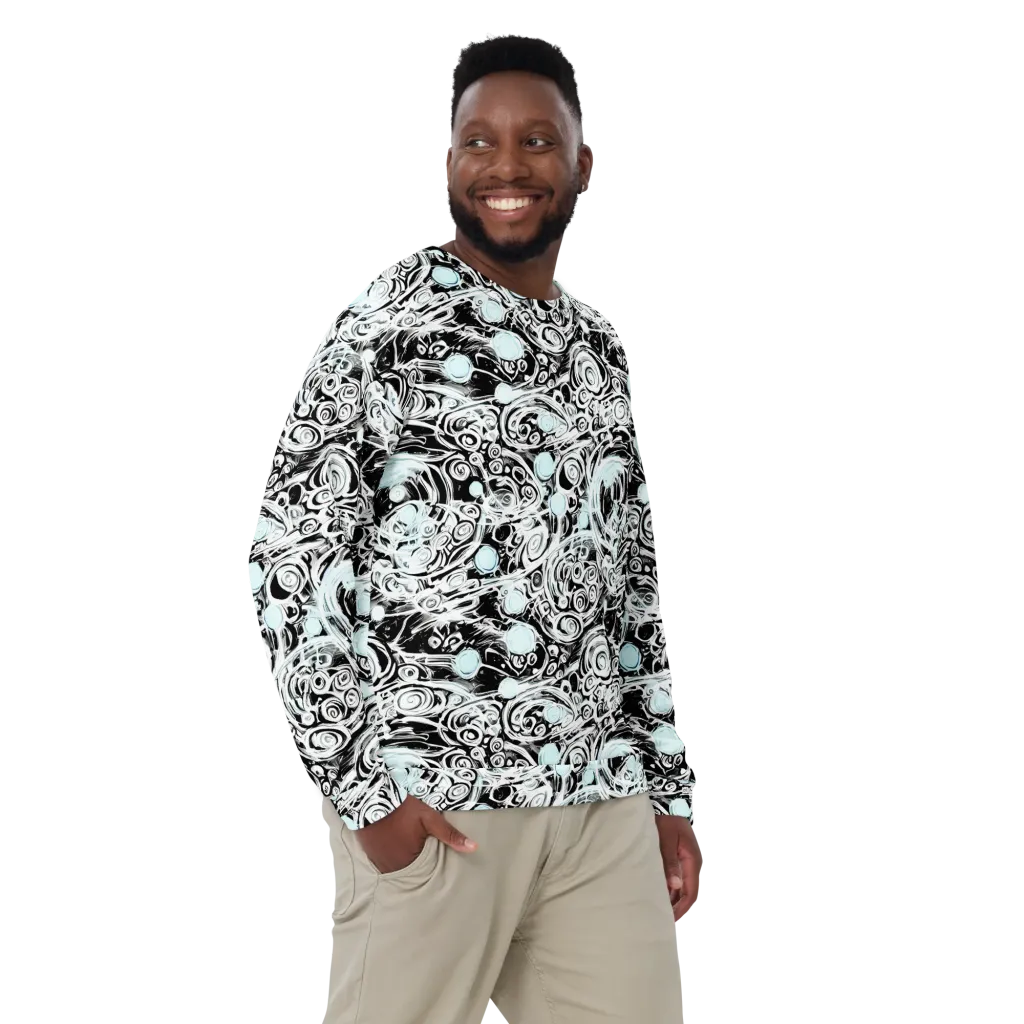Frozen Vortex on Sweatshirt — Front