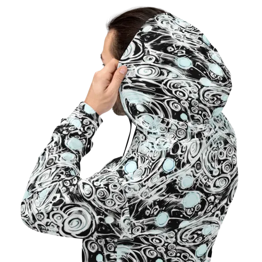 Frozen Vortex on a Hoodie