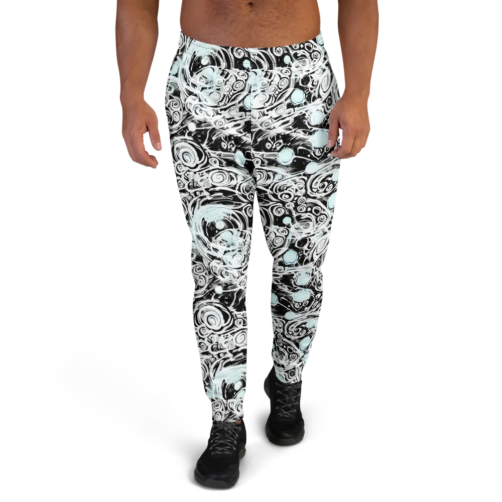Frozen Vortex on Men's Joggers — Front