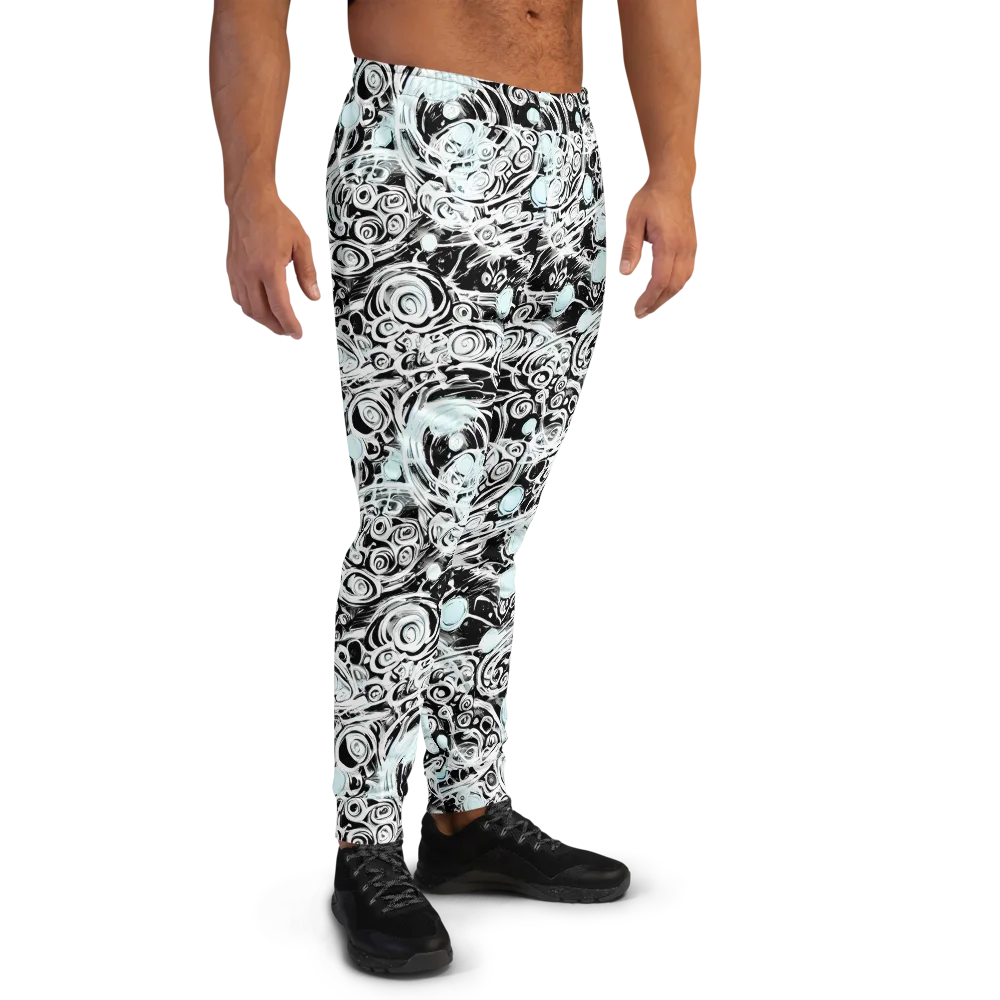 Frozen Vortex on Men's Joggers — Right