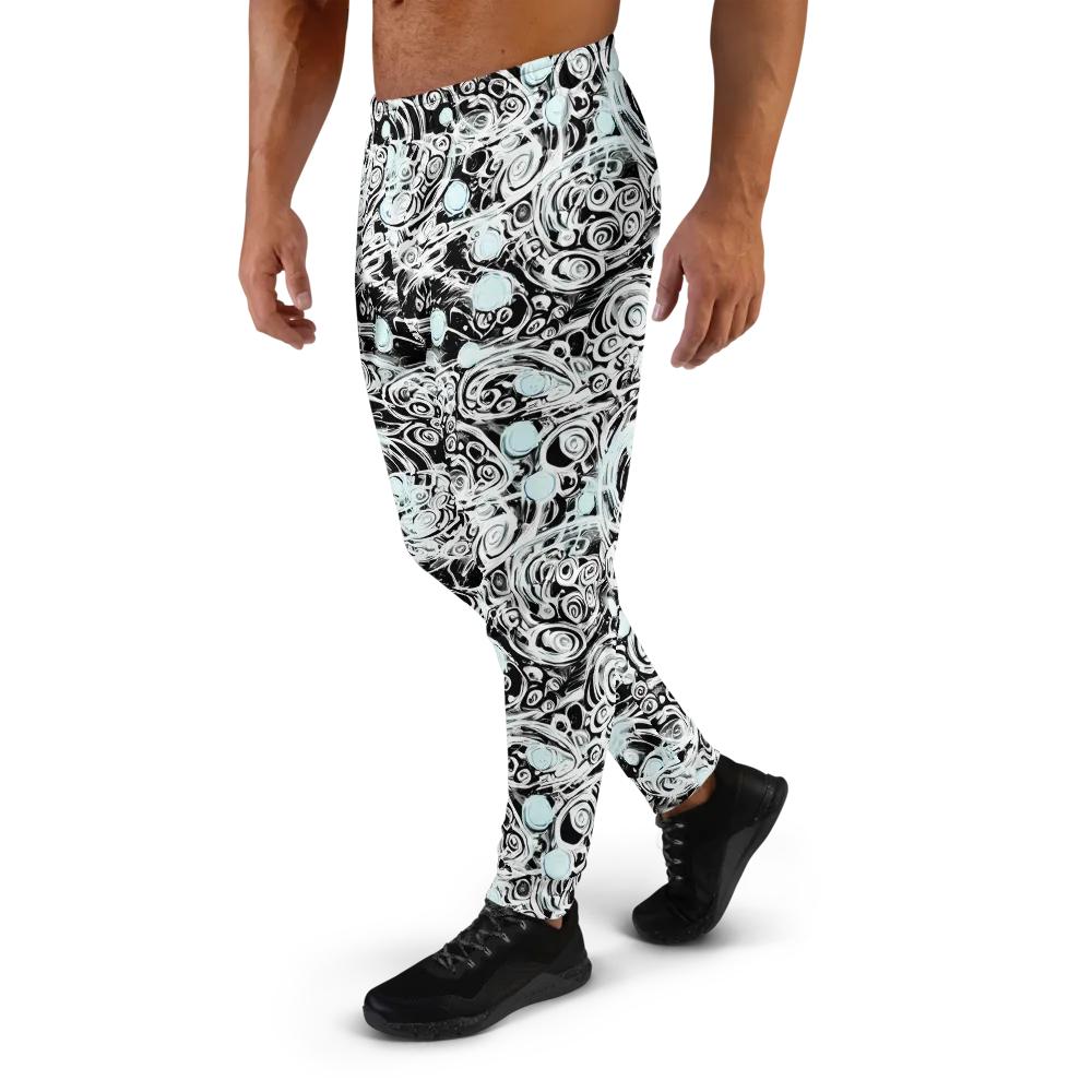 Frozen Vortex on Men's Joggers — Left