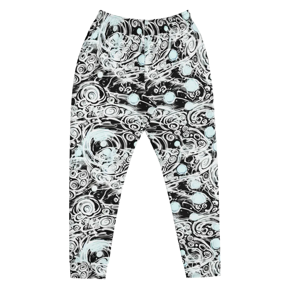Frozen Vortex on Men's Joggers — Front