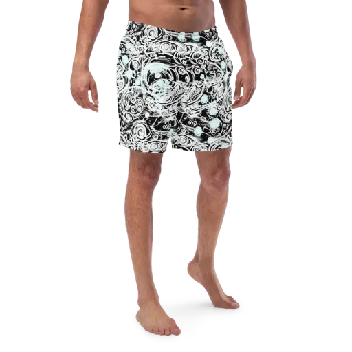 Frozen Vortex on a Swim Trunks