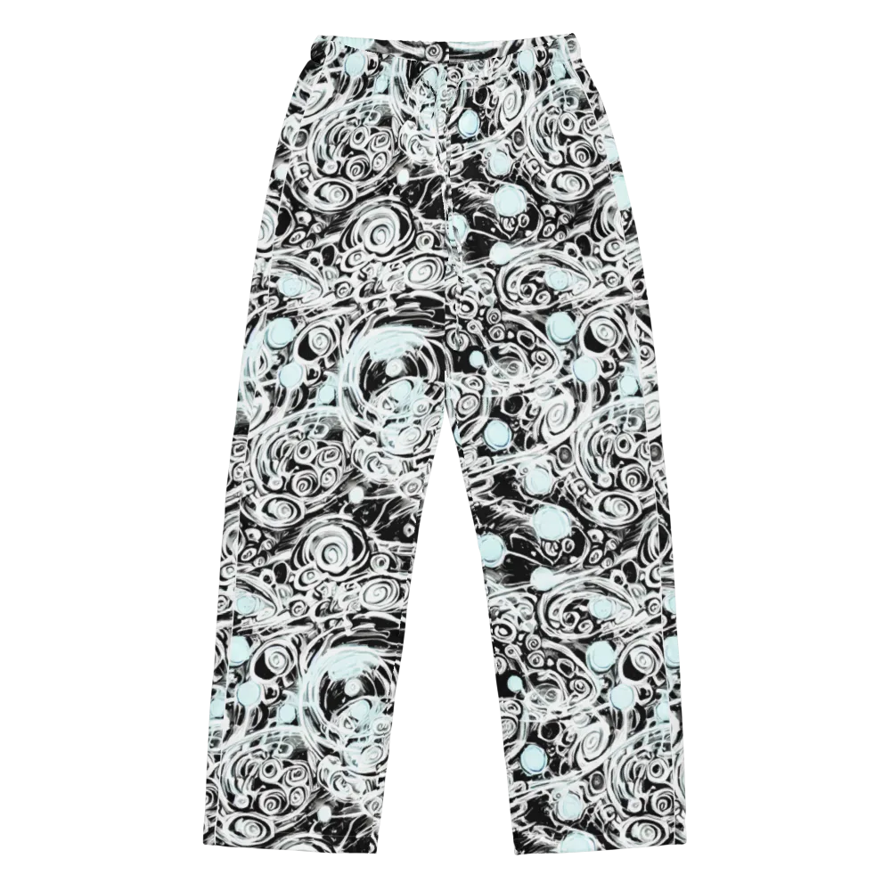 Frozen Vortex on Women's Pajama Pants — Front