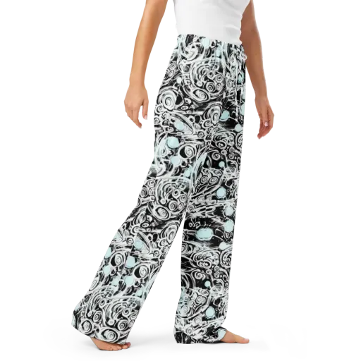 Frozen Vortex on a Women's Pajama Pants