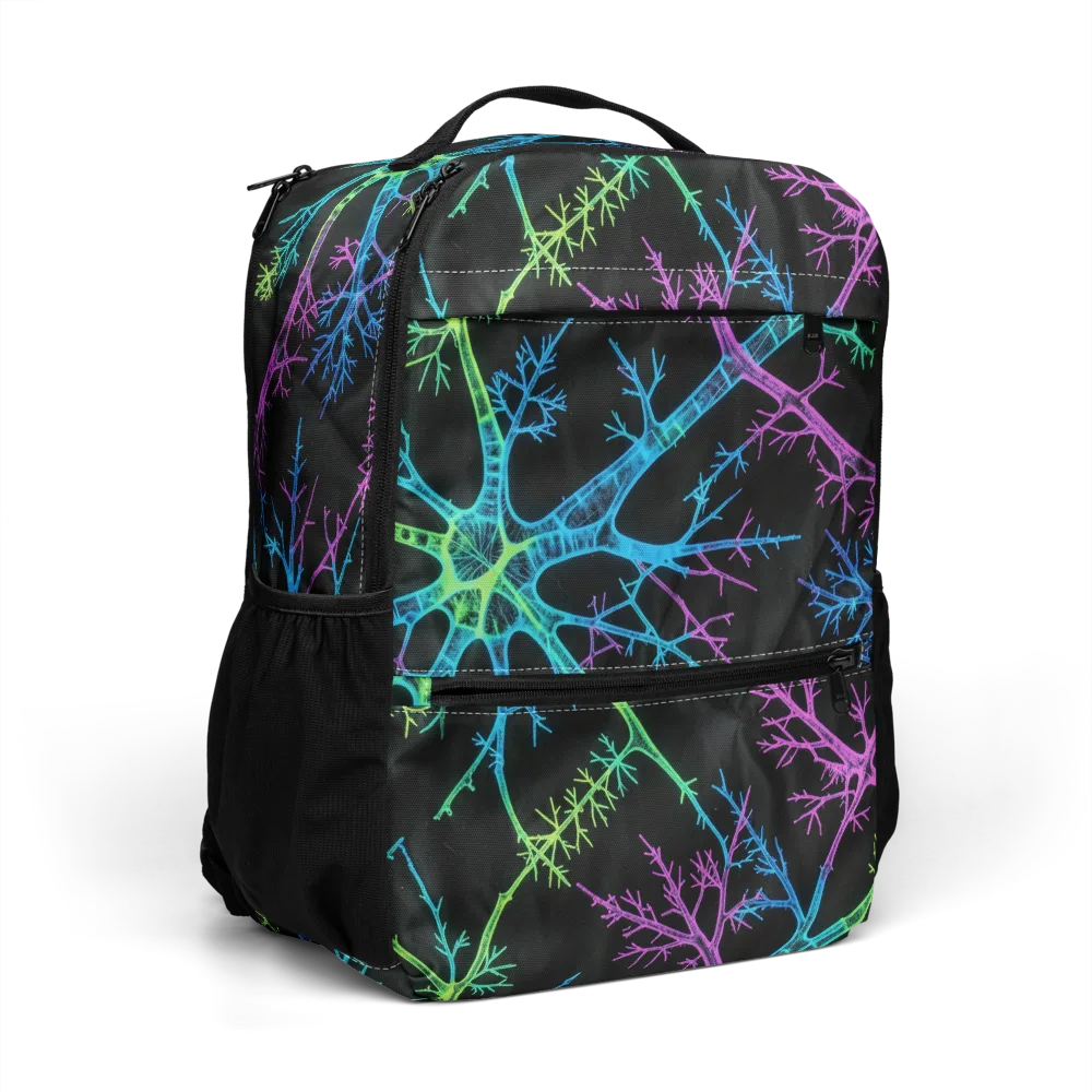 Ultraviolet Branch on Utility Backpack — Right Front