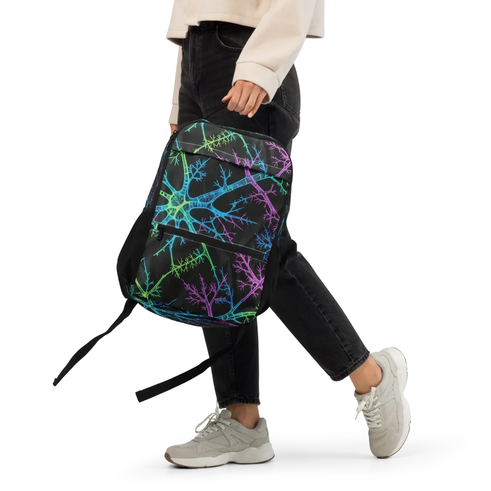Ultraviolet Branch on Utility Backpack — Front