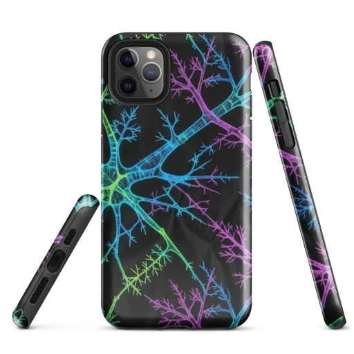 Ultraviolet Branch on a Tough Case for iPhone®
