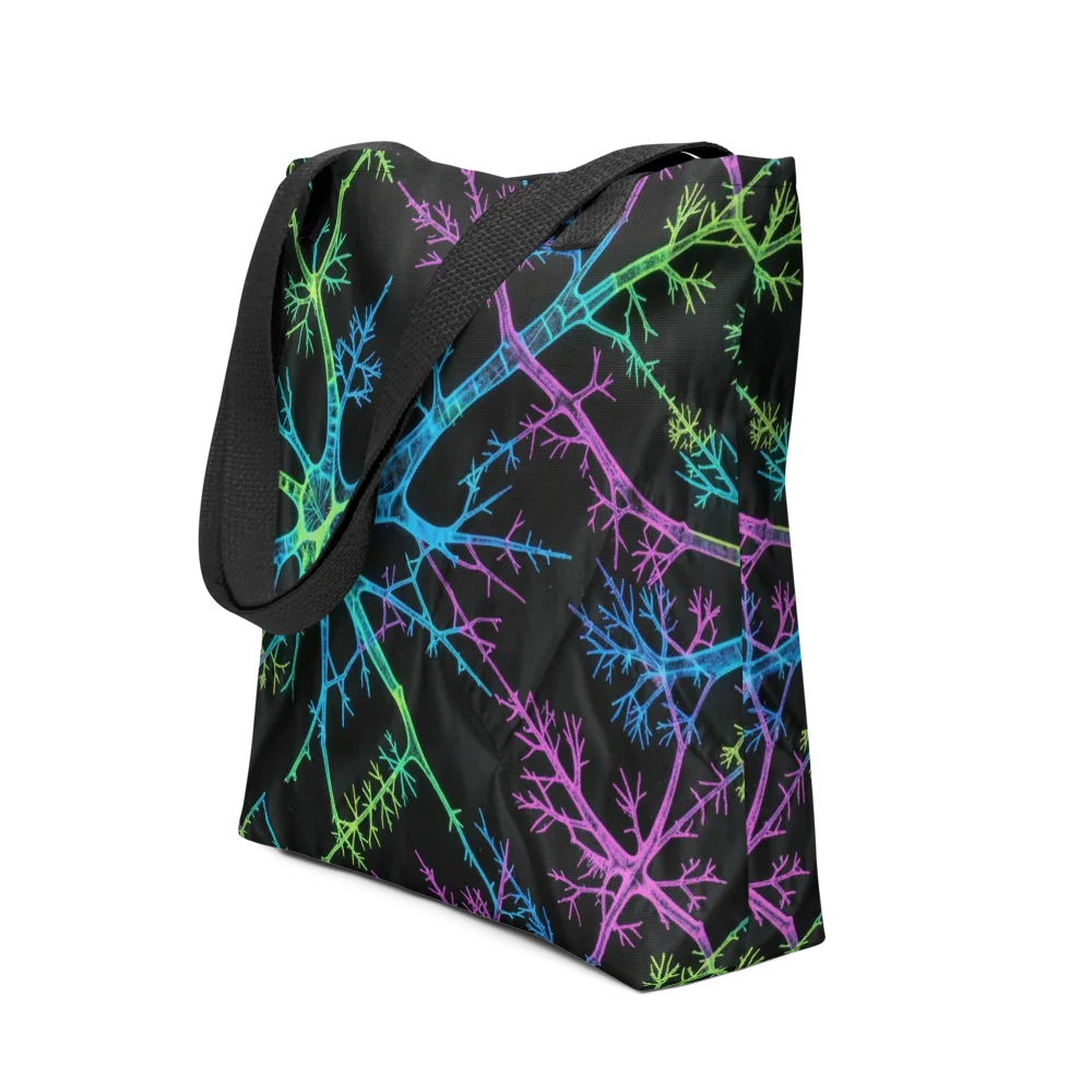 Ultraviolet Branch on Tote Bag — Front