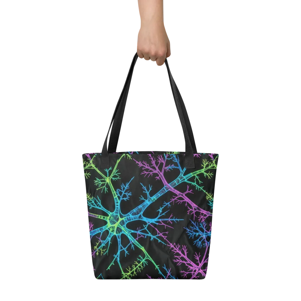 Ultraviolet Branch on Tote Bag — Front