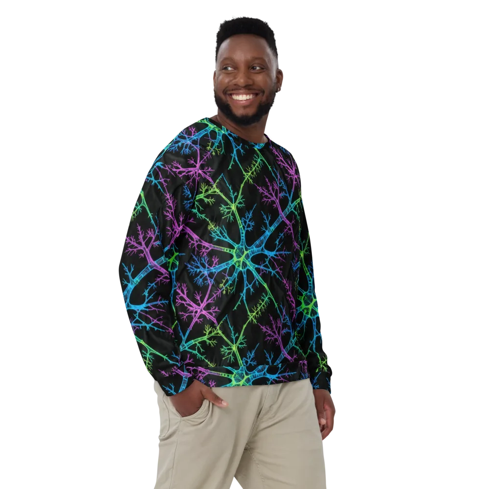 Ultraviolet Branch on Sweatshirt — Front