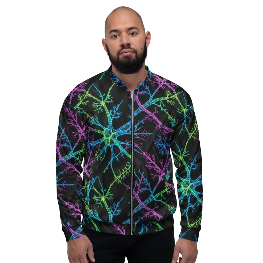 Ultraviolet Branch on Bomber Jacket — Front