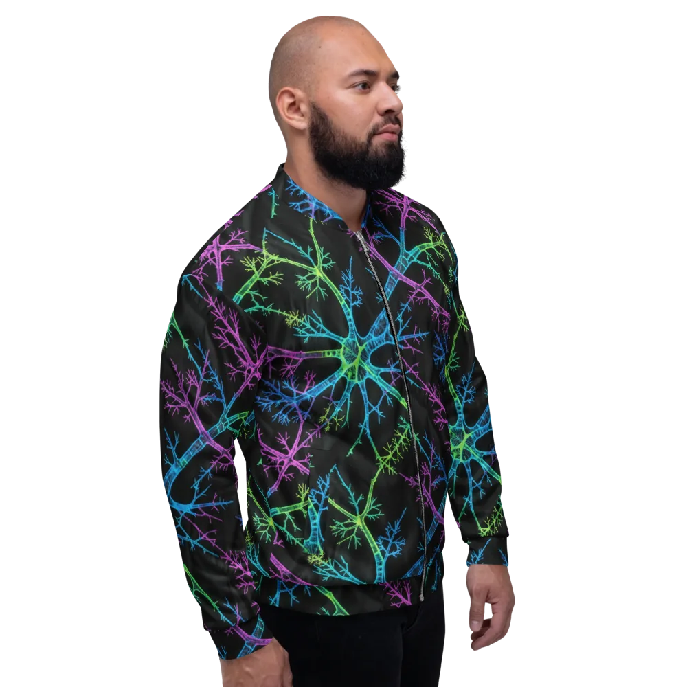 Ultraviolet Branch on Bomber Jacket — Right