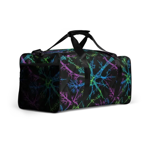 Ultraviolet Branch on a Duffle Bag