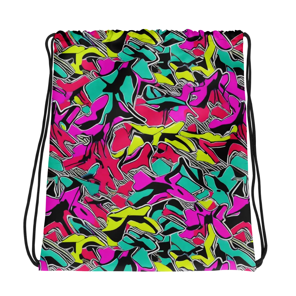 Turbo Kaleidoscope on Drawstring Bag — Photo