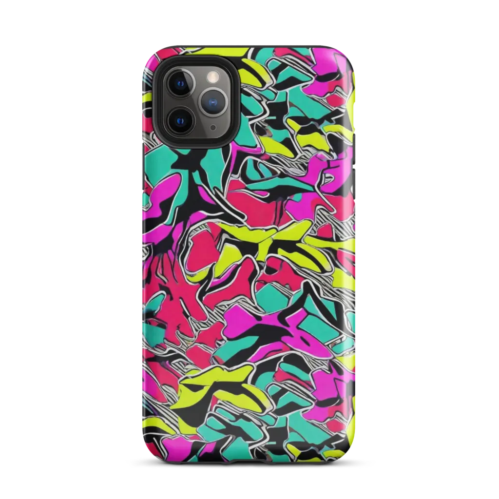 Turbo Kaleidoscope on Tough Case for iPhone® — Front