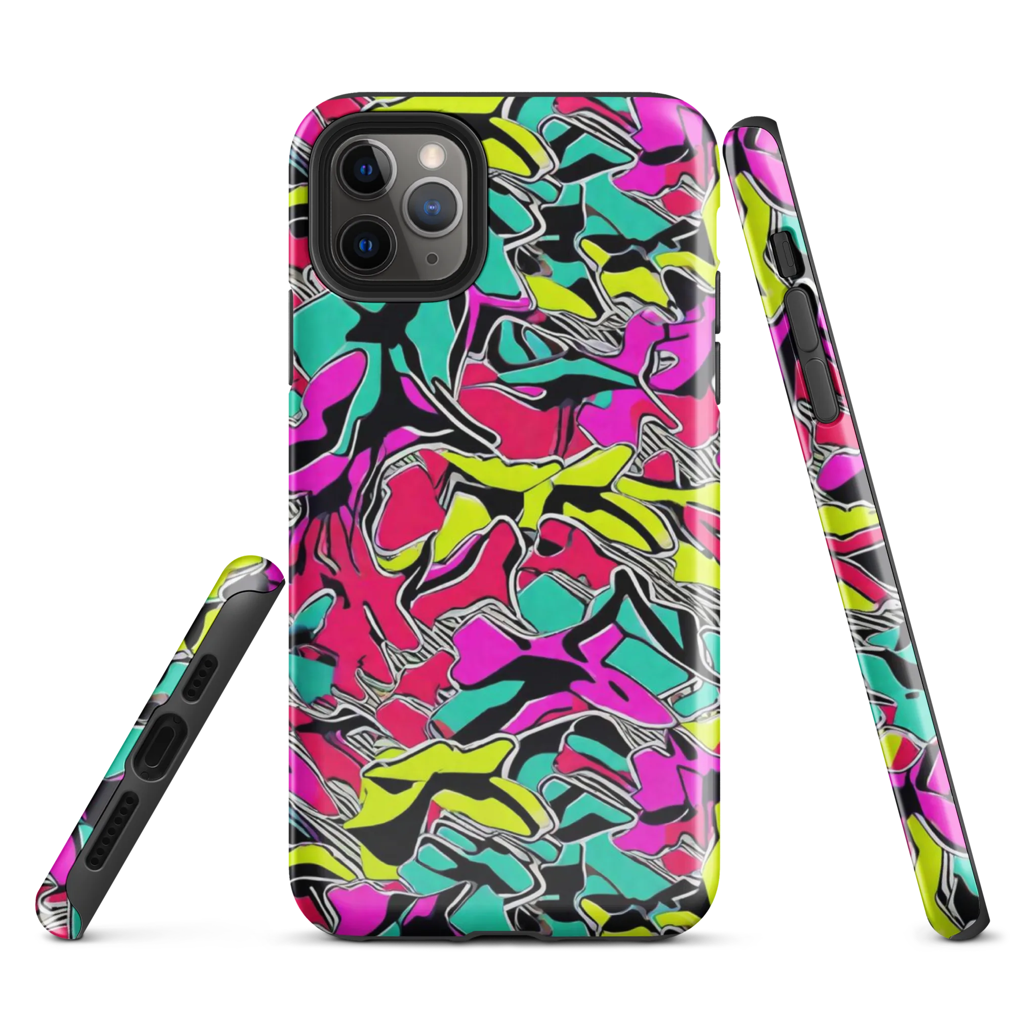 Turbo Kaleidoscope on Tough Case for iPhone® — Front