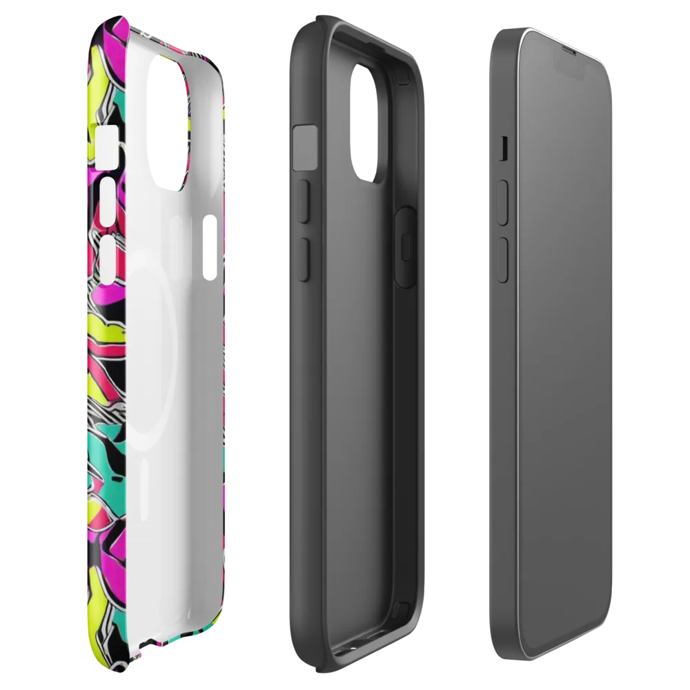 Turbo Kaleidoscope on MagSafe Tough Case for iPhone® — Front