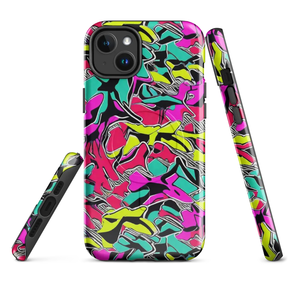 Turbo Kaleidoscope on MagSafe Tough Case for iPhone® — Front