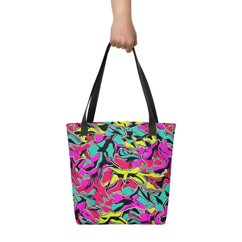 Turbo Kaleidoscope on Tote Bag — Front