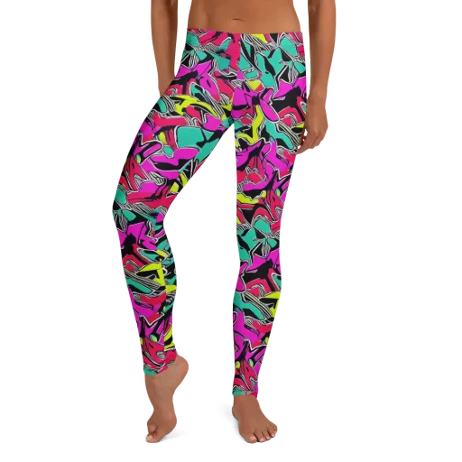 Turbo Kaleidoscope on a Leggings