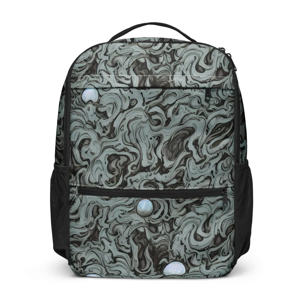 Caruso Swirl on Utility Backpack — Front
