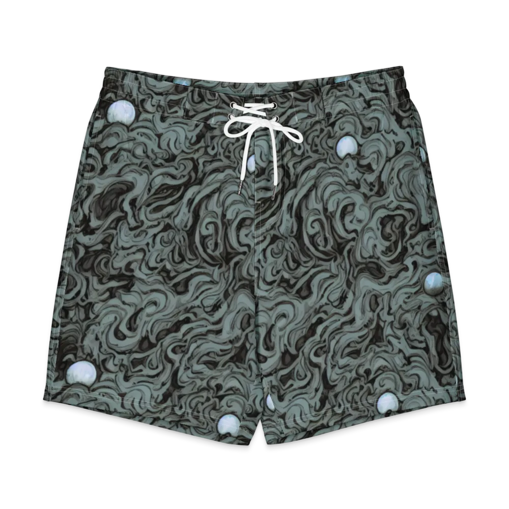 Caruso Swirl on Men's Board Shorts — Front