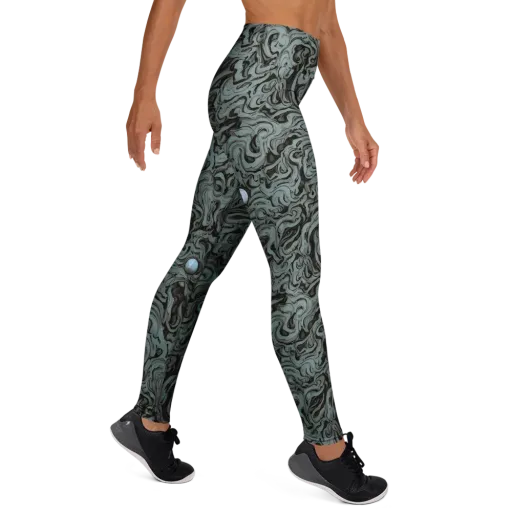 Caruso Swirl on a Yoga Leggings