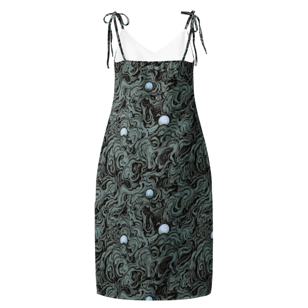 Caruso Swirl on Slip Dress — Back
