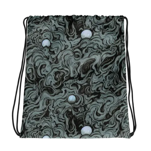 Caruso Swirl on a Drawstring Bag